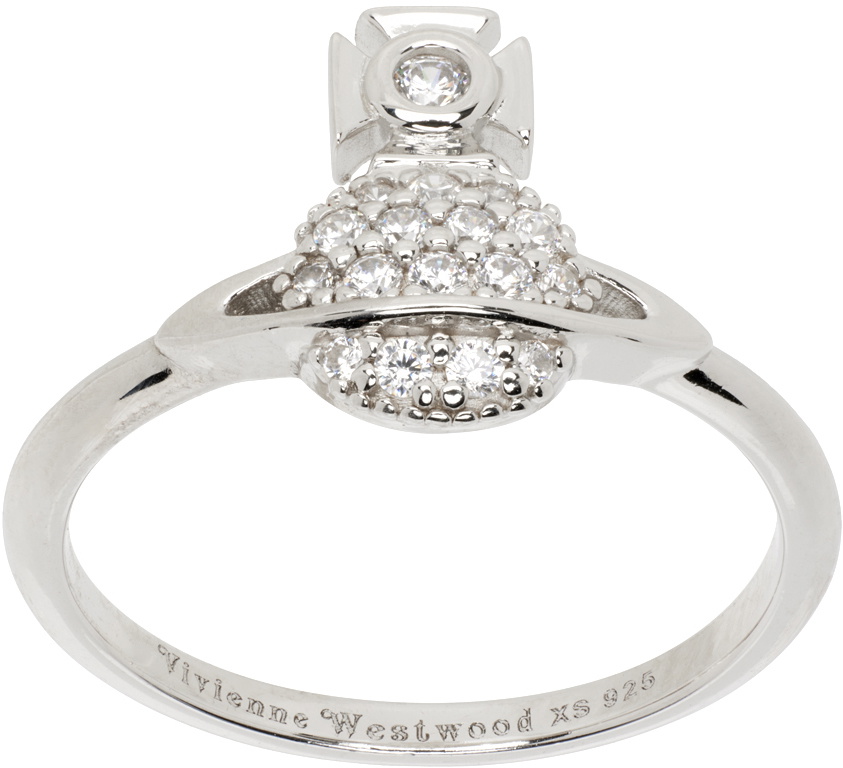 Vivienne Westwood Silver Tamia Ring Vivienne Westwood