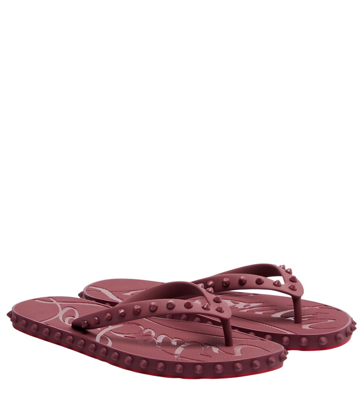 Photo: Christian Louboutin Super Loubi thong sandals