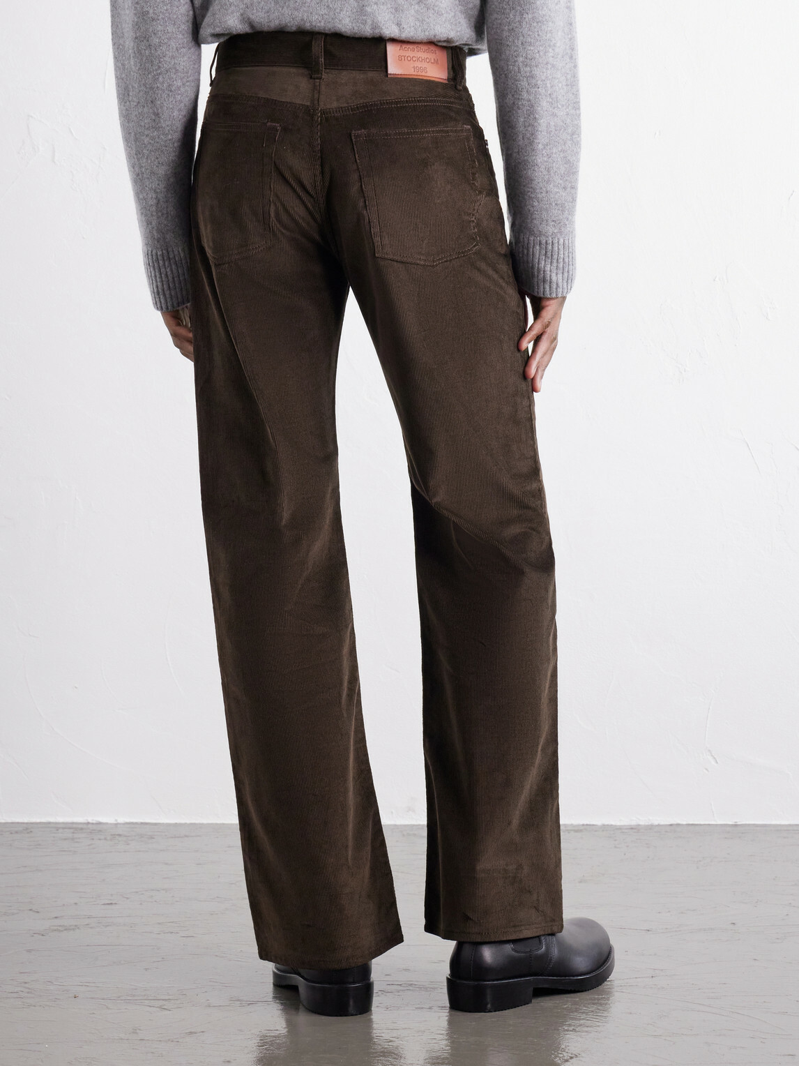 Acne Studios - Straight-Leg Cotton-Corduroy Trousers - Brown