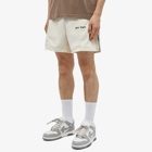 Palm Angels Men's Classic Track Shorts in Butter
