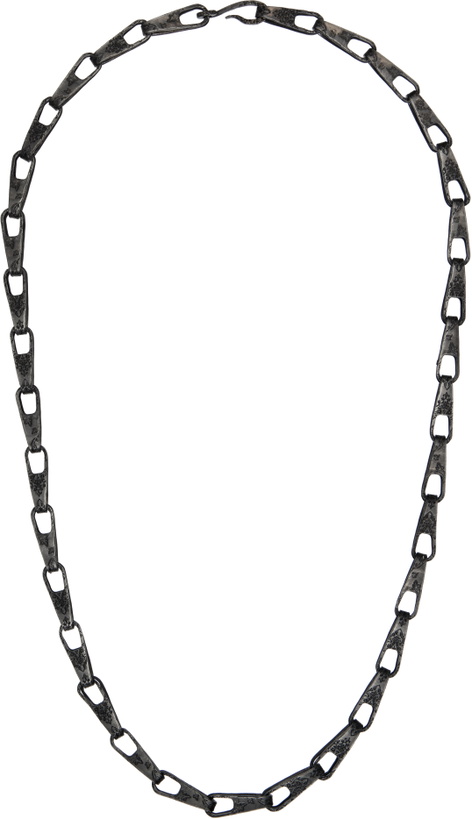 Photo: Professor.E Black Laser Necklace