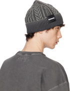 Neighborhood Gray Washed Cable Beanie