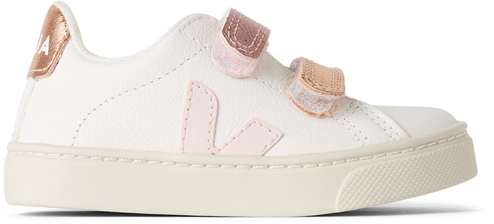 Photo: Veja Baby White & Pink Esplar Sneakers