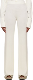 LOW CLASSIC Off-White Slim Lounge Pants