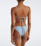 Montce Devin floral bikini top