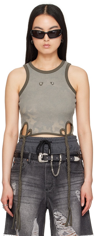 Photo: Andersson Bell Khaki Camouflage Tank Top