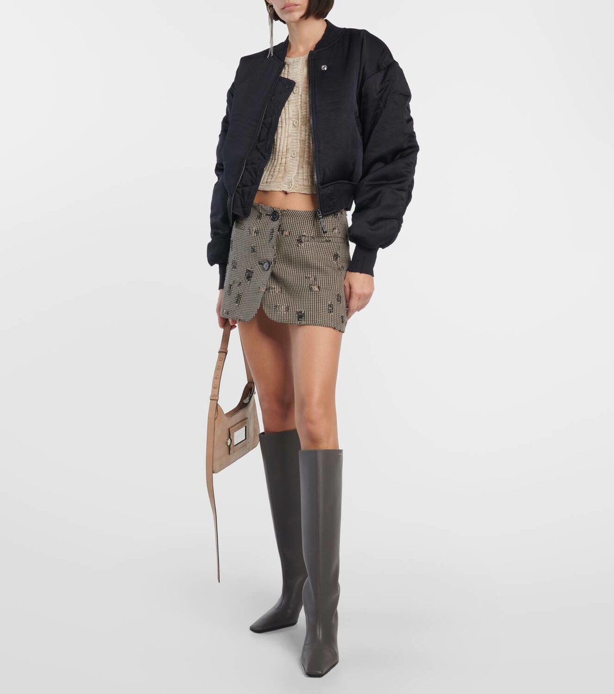 Acne knee high boots best sale