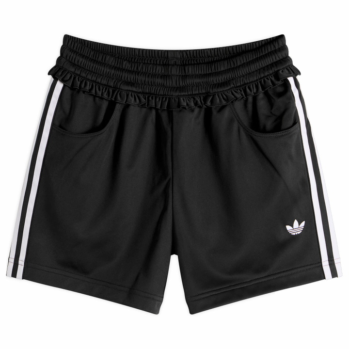 Photo: Adidas Women's Pleated Firebird Shorts in Black