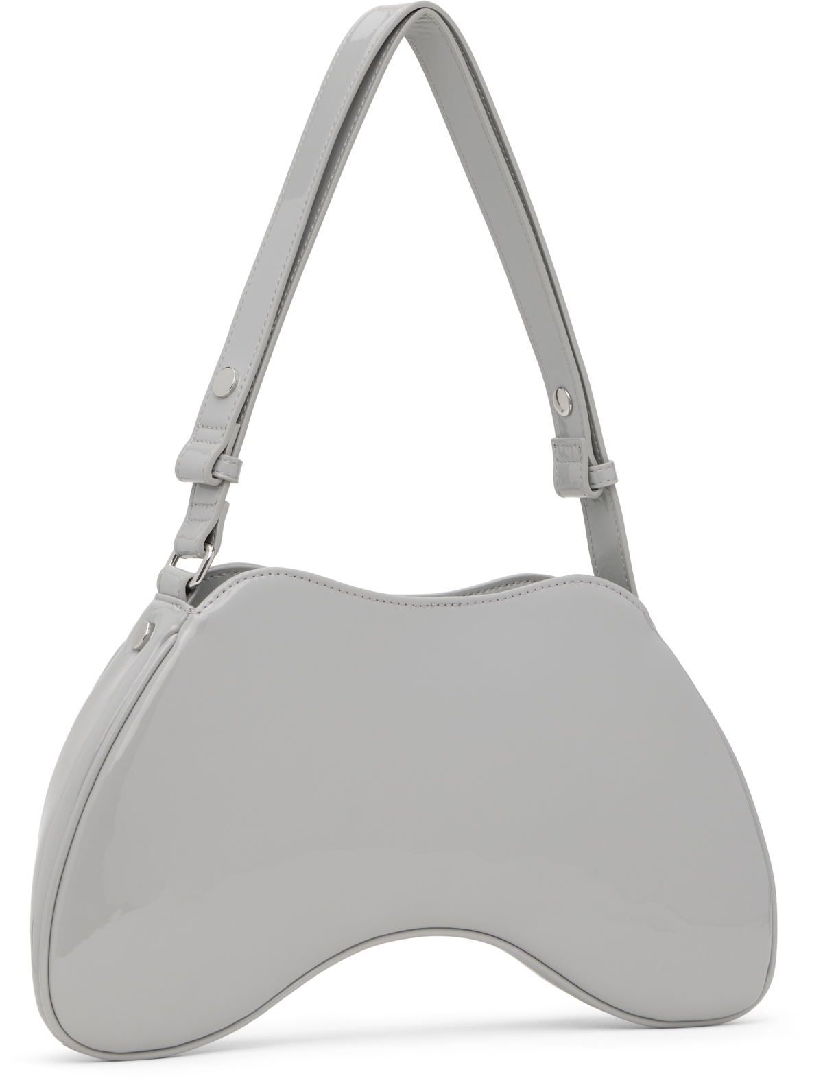 Diesel Gray Play Shoulder Bag Diesel