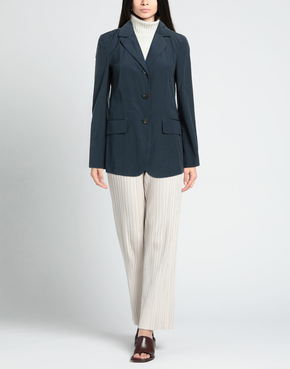 Peserico Womens Blazer in Navy