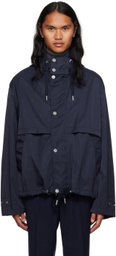 AMI Alexandre Mattiussi Navy Short Jacket