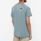 The North Face Men's Raglan Redbox T-Shirt in Goblin Blue