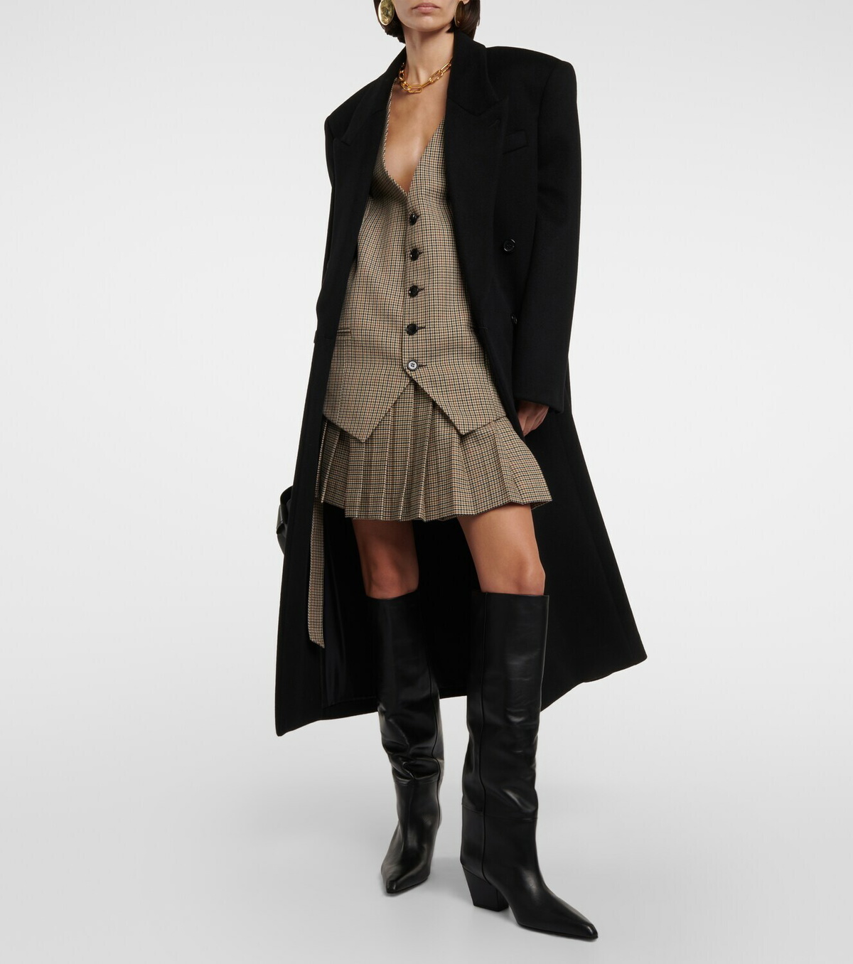 Paris Texas Jane 60 leather knee-high boots