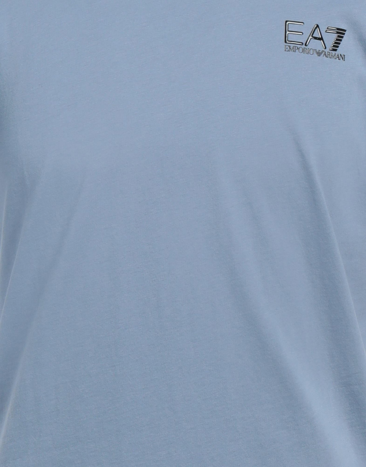Ea7 Mens T-shirt Light in Blue