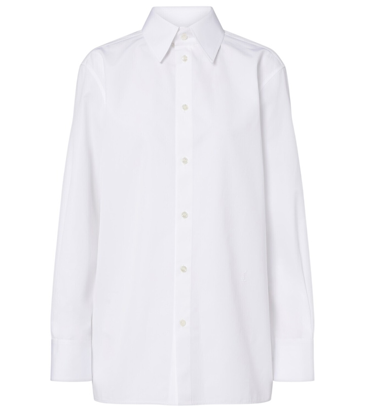 Photo: Saint Laurent Cotton poplin shirt
