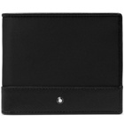 Montblanc - Sartorial Jet Cross-Grain Leather and Nylon Billfold Wallet - Black