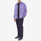 Hikerdelic Men's Swiss Army Corduroy Overshirt in Lavender