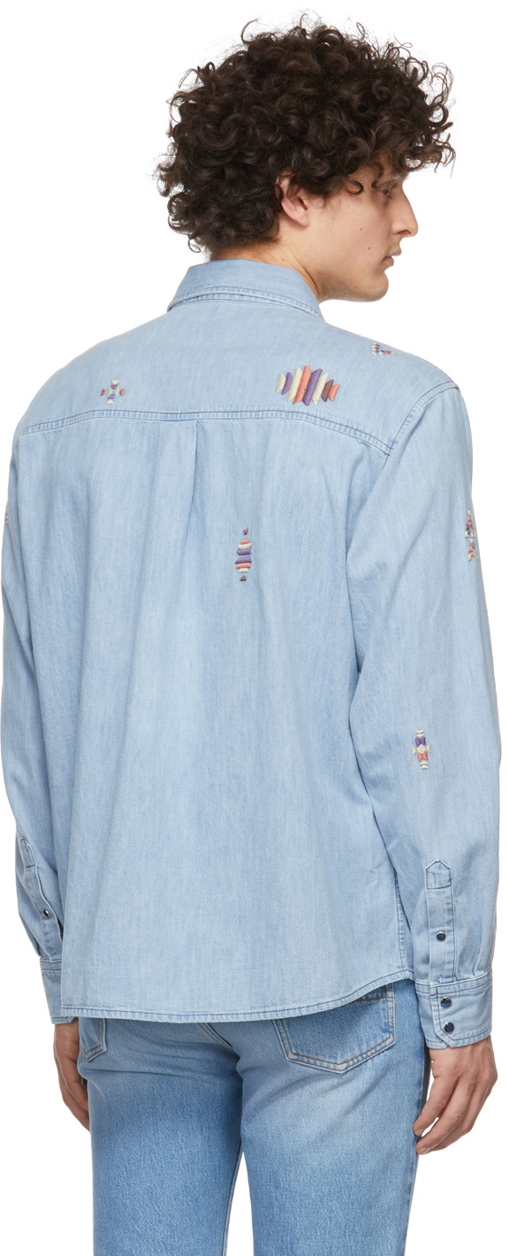Isabel Marant Blue Apitti Shirt Isabel Marant