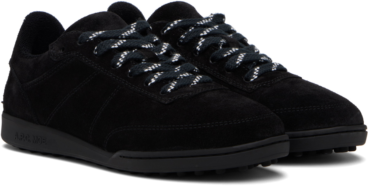 A.P.C. Black Moe Sneakers