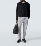 Brioni Cotton-blend jersey sweatpants