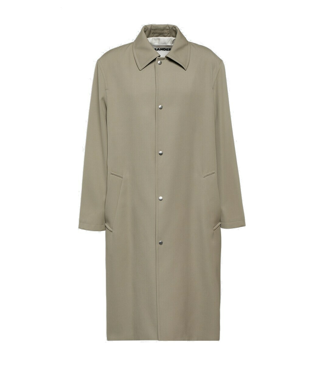 Jil Sander Cotton trench coat Jil Sander