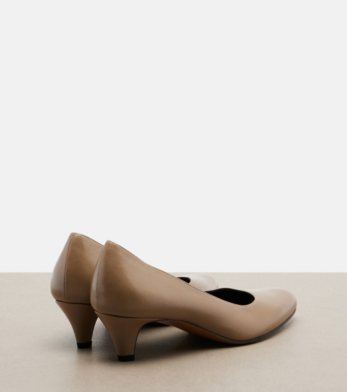 The Row Ornella leather pumps