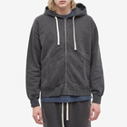 Nigel Cabourn Men's Embroidered Arrow Zip Hoody in Black