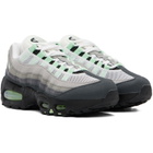 Nike Gray Air Max 95 Big Bubble Sneakers