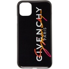 Givenchy Black Multicolor Logo iPhone 11 Case
