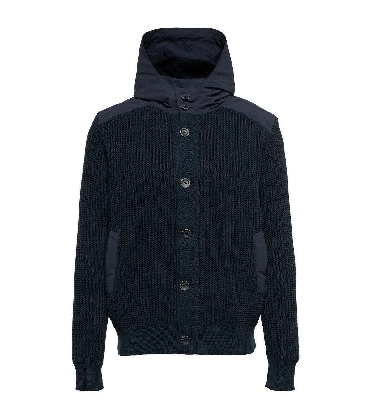 【送料&関税込】Herno Cotton Hoodie Herno Drawstring Hooded Jacket | Neutrals | FARFETCH