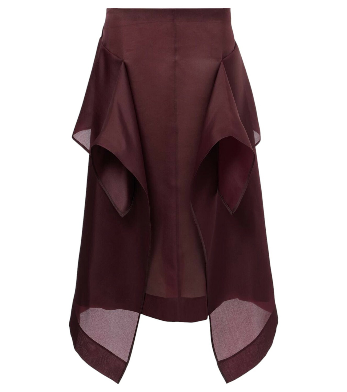 KHAITE Mayu Midi Skirt Khaite