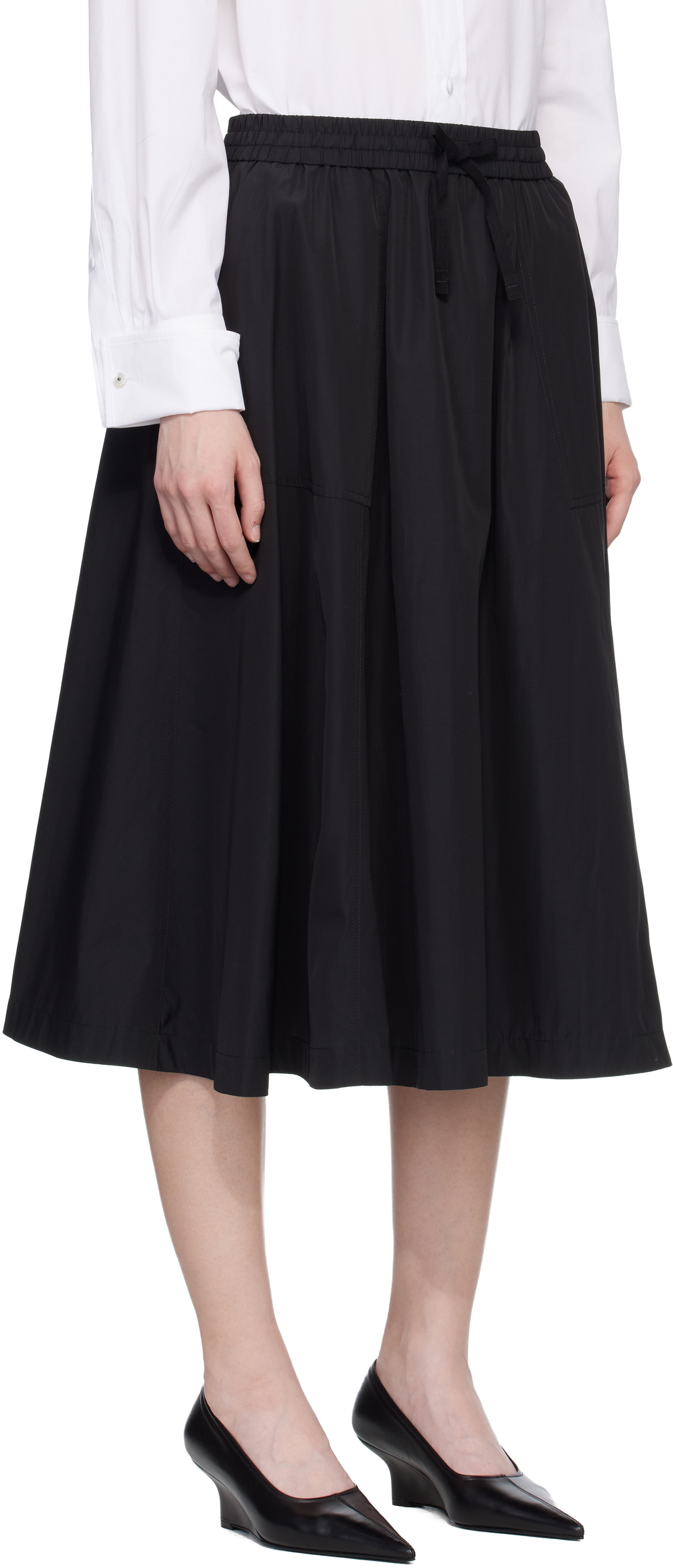 Kenzo Black Kenzo Paris 'Boke Flower 2.0' Midi Skirt