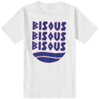 Bisous Skateboards Cap D'agde T-Shirt in White