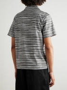 Missoni - Space-Dyed Cotton Polo Shirt - Gray
