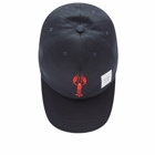 Thom Browne Men's Lobster Embroidered Baseball Cap in Navy