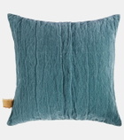 The House of Lyria Sterna cotton velvet pillow