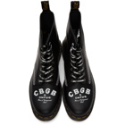 Dr. Martens Black CBGB Edition 1460 Boots