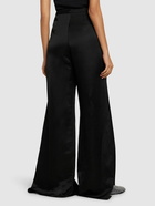 RALPH LAUREN COLLECTION Linen Blend Split Wide Pants