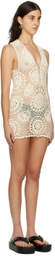 Akoia Off-White Gill Minidress