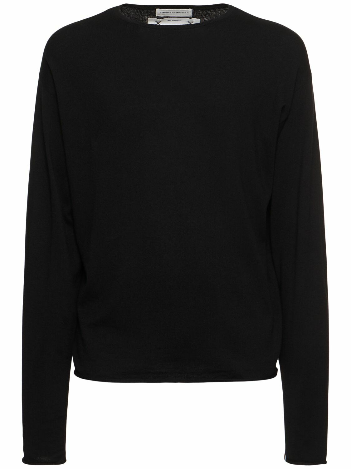 EXTREME CASHMERE N347 Aries Cotton & Cashmere L/s T-shirt