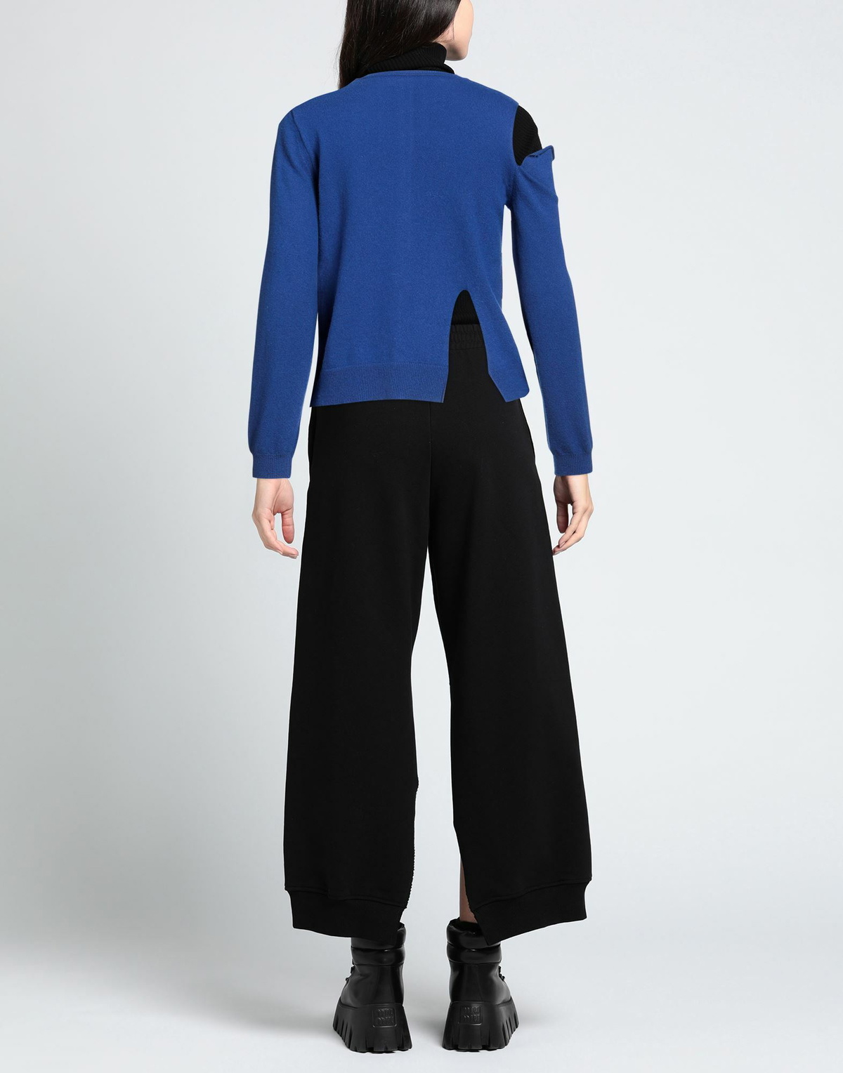 Ader Error Womens Cardigan Bright in Blue