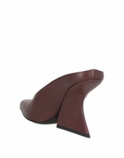 Mugler Womens Mules & Clogs Chocolate in Brown