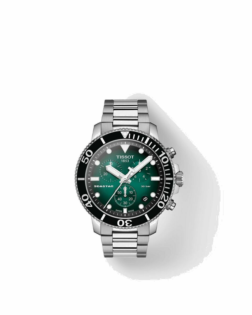 Photo: Tissot Seastar 1000 Chronograph Green/Silver - Mens - Watches