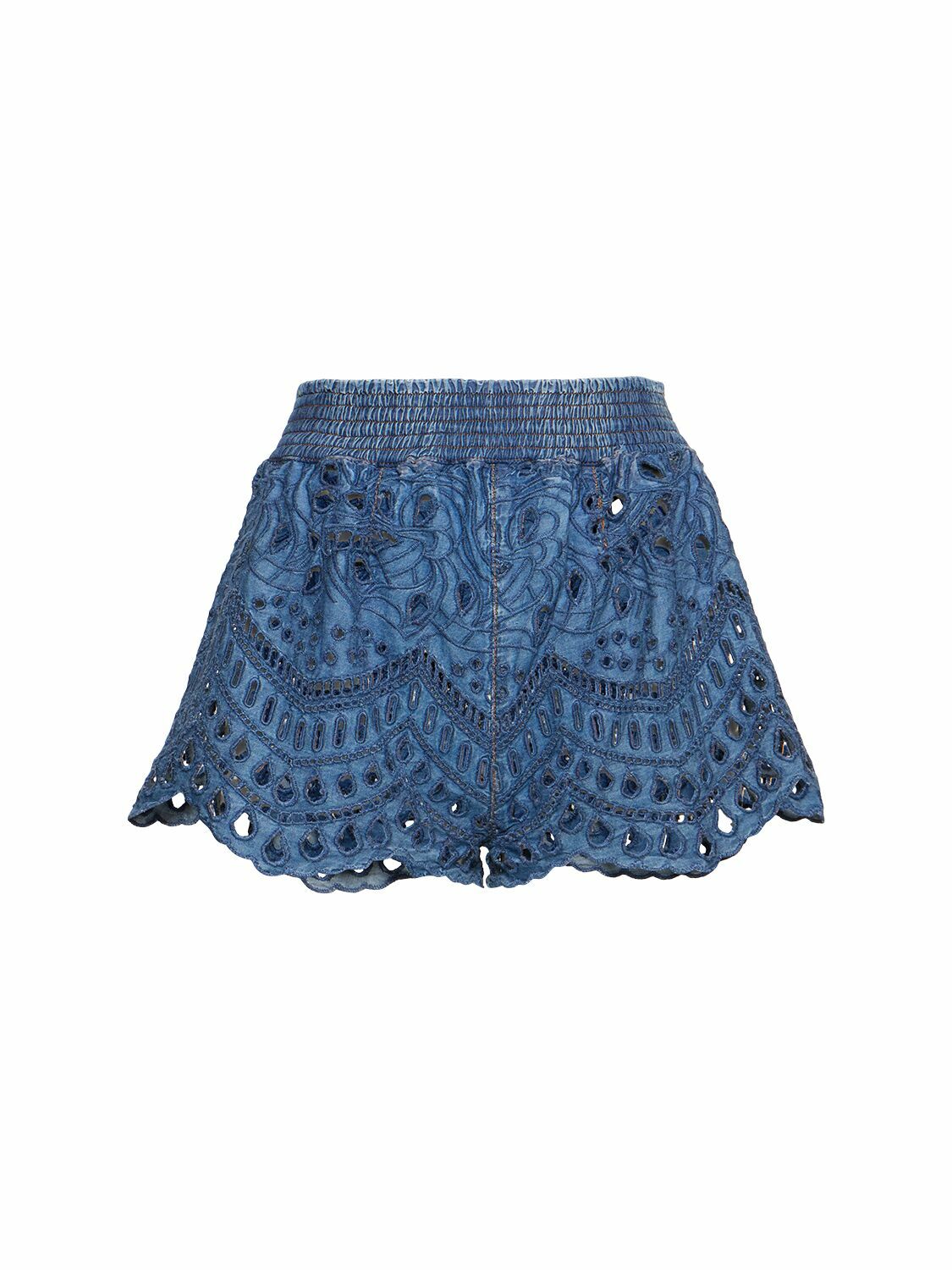 パンツ Ermanno Scervino Denim Bermuda Shorts Ermanno Scervino Shorts for Women | Online Sale up to 79