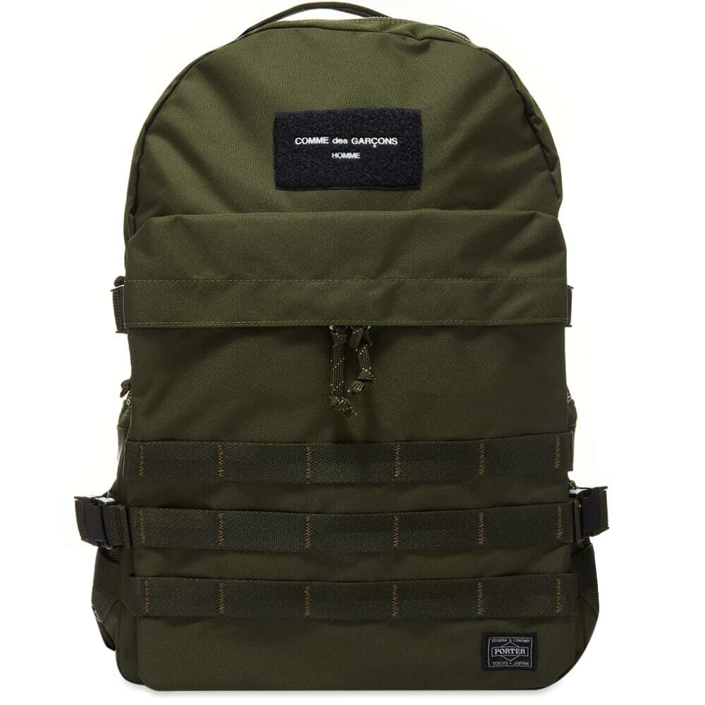 Comme des Garcons Homme x Porter US Army Backpack in Khaki Comme des Garcons Homme