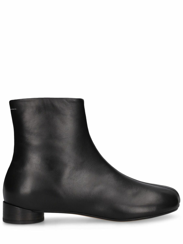 Photo: MM6 MAISON MARGIELA 35mm Leather Boots