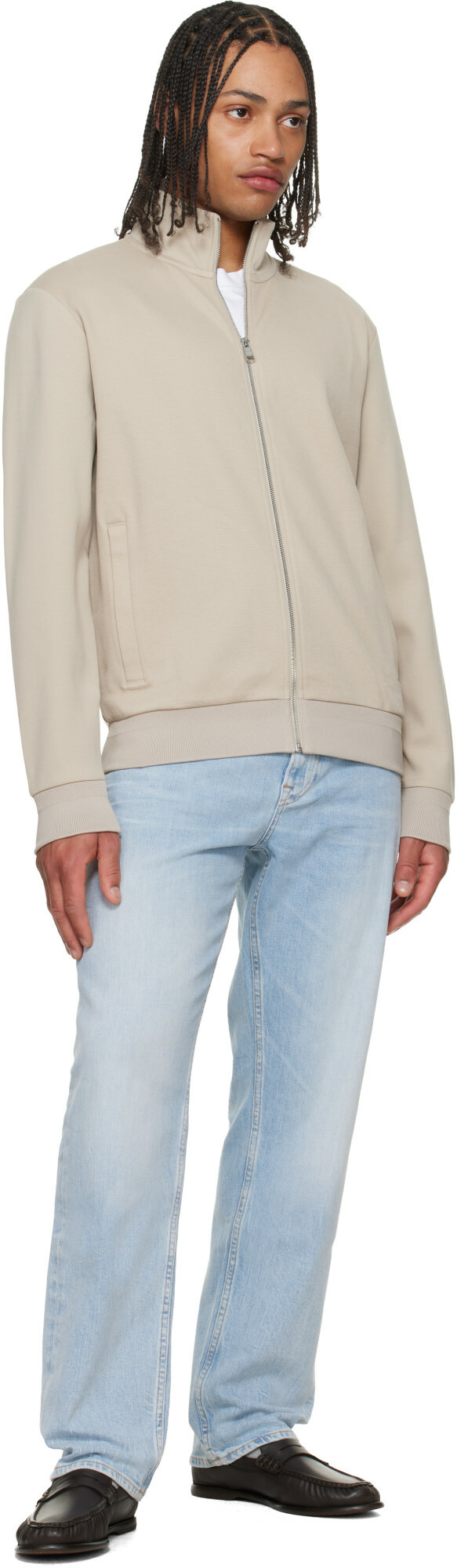 BOSS Blue Faded Jeans