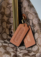Coach Large Kisslock Frame Bag