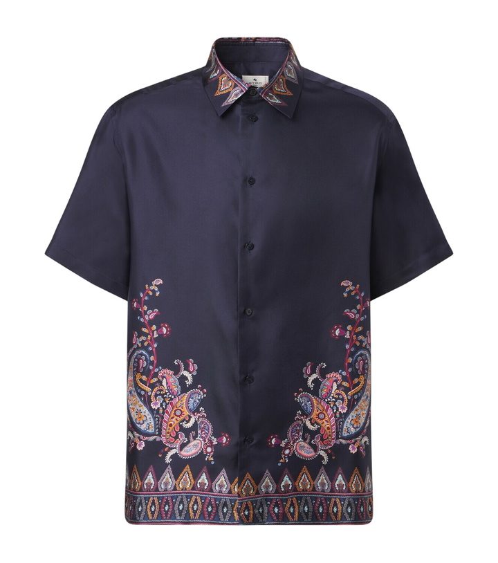 Photo: Etro Paisley silk shirt