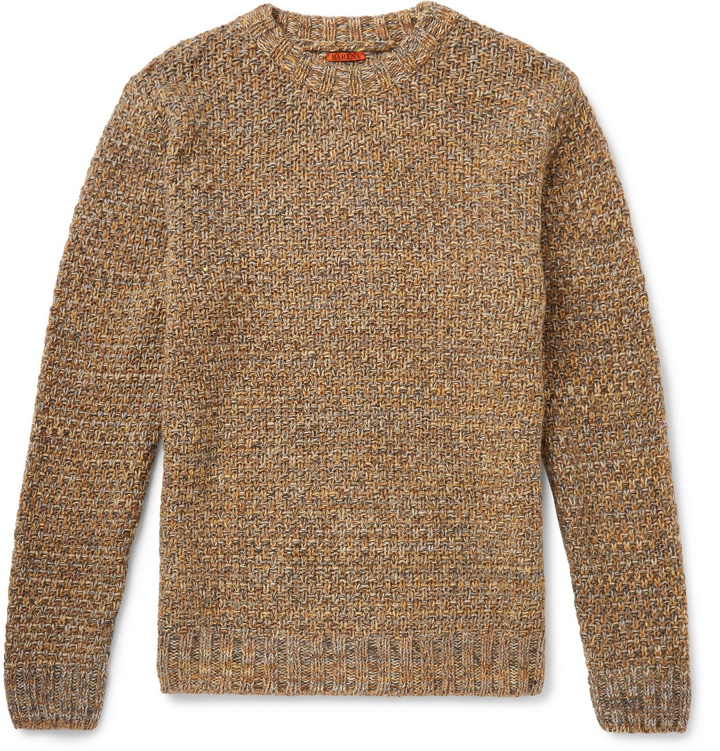 Photo: Barena - Mélange Wool-Blend Sweater - Neutrals